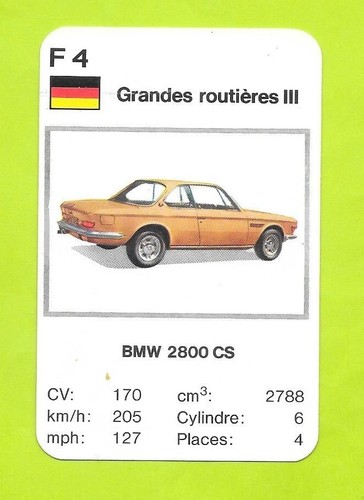 Carte bmw 2800 - carte,