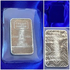 Lingot Argent Pur Banque