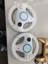 Wii Controller Set One Controller, Case, Wheel, Toggle