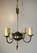 Lustre style empire à décor