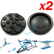 2 RUBBER PADS 100mm BRIDGE LIFT CAR NAP BLOCK OMCN LIFT