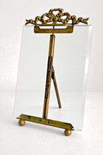 Cadre photo ancien en laiton