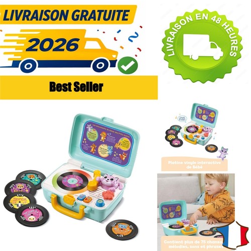 Vtech baby tourne disque - vtech, tourne-disque