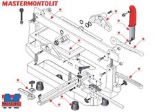 PIÈCES DE RECHANGE POUR COUPE CARREAUX CARRELAGE MONTOLIT MASTERMONTOLIT