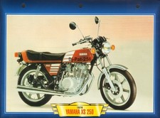 Fiche Moto : YAMAHA XS 250