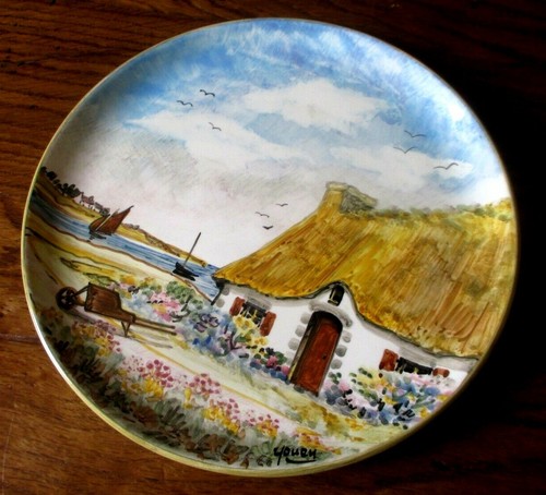 Assiette faïence quimper - de,