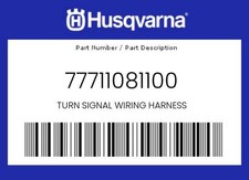 Husqvarna Genuine Turn Signal Wiring Harness - 77711081100