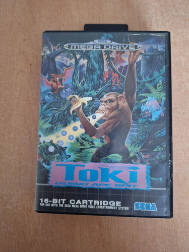 Toki jeu video sega megadrive - sega,