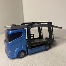 Camion Transport Auto Bleu en