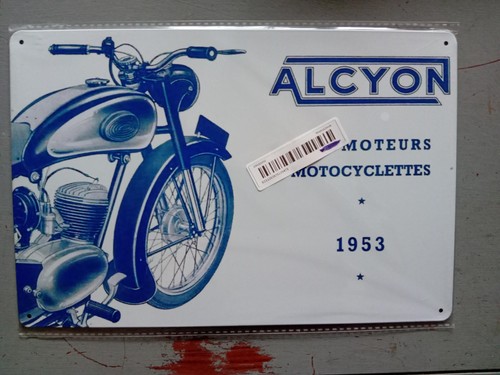 Plaque métal décorative - plaque, 30