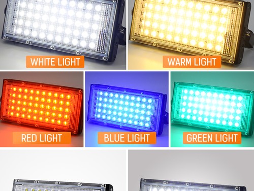 Projecteur led rgb w - 50,