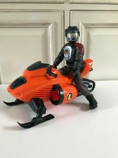 Hasbro Action Man 2001 Snowmobile Polar Scooter Figure 