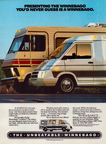 1985 winnebago lesharo - winnebago, rv