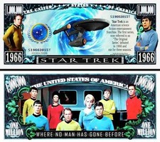 STAR TREK Billet MILLION