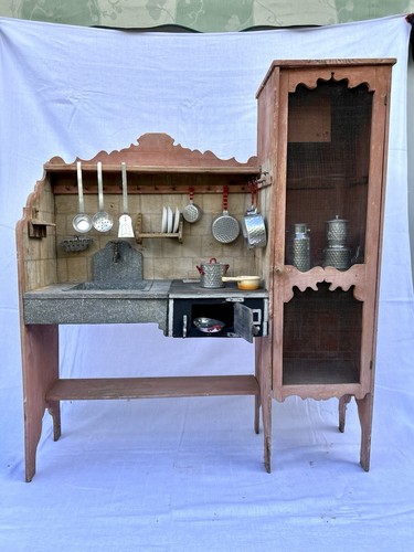 Rare cuisine miniature bois