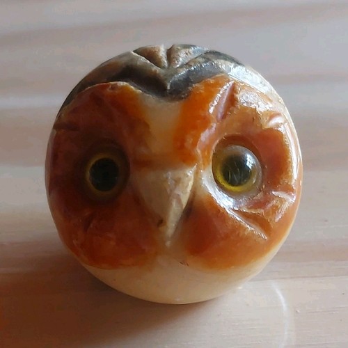 Figurine chouette ronde - , (tête