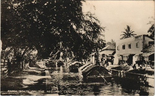 Cpa padda boats the - boats, on