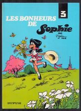 JIDEHEM . SOPHIE N°3 . LES BONHEURS DE SOPHIE . REEDITION . 1981 . ( A1 )