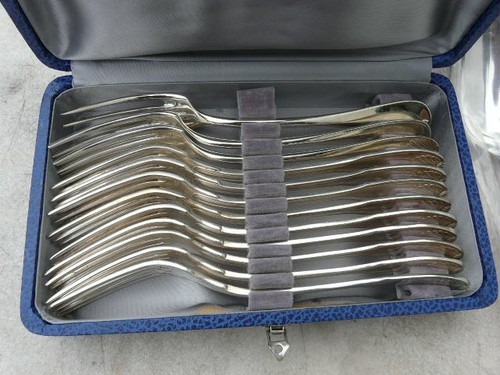 Silver goldsmiths menagere - silver,