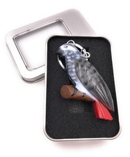 Porte-Clés Bois Perroquet