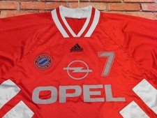 Maillot De Football ADIDAS Vintage N°7 Porté En Match BAYERN MONACO (007)