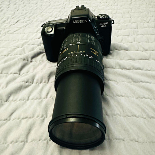 Minolta maxxum htsi digital - minolta,