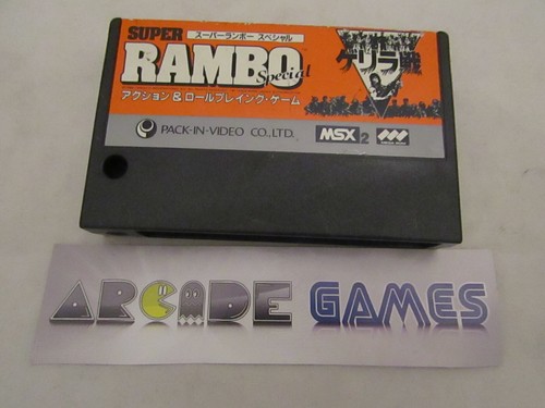 Super rambo special msx - rambo, msx2