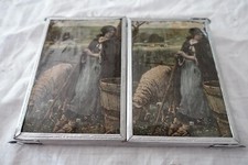 MIROIR DE BARBIER GLACE TRYPTIQUE VINTAGE 3 VOLETS