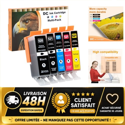 Cartouches encre - 5x,