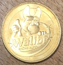 AB 2009 WALIBI RHÔNE-ALPES MÉDAILLE ARTHUS-BERTRAND JETON PAS MONNAIE DE PARIS
