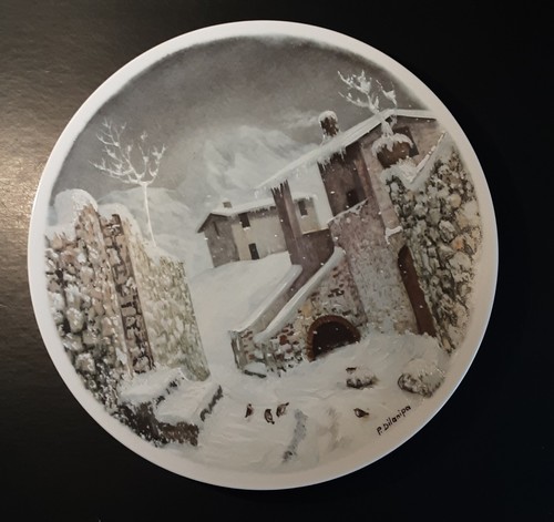 Assiette murale porcelaine de - assiette,