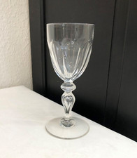 cut crystal water glass signed SAINT LOUIS model ALEXANDER 19cm foot table