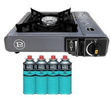 Rechaud gaz butane 2200W piezo