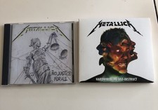 lot de 2 cd, Metallica And Justice For All & Hardwire