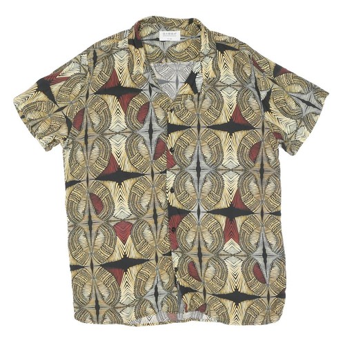 Hommes beige noir - coton, rouge