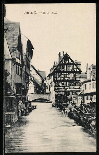 Ulm an der blau - d.,,