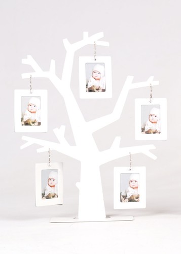 Arbre cadres photos blanc - arbre, 5