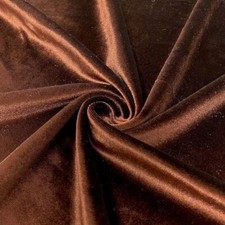 Tissu tunique marron 3 ans velours couture tissu solide