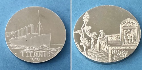 Ancienne médaille paquebot - ancienne,