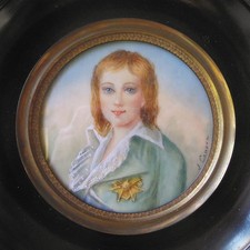 Ancienne PEINTURE MINIATURE