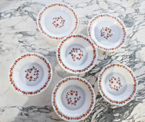 Lot assiettes arcopal - 6,
