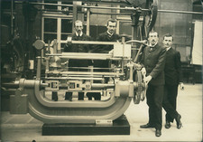 France, Machine Industrielle Ch. Fremont, Paris (Metallurgy) Vintage Silver PR