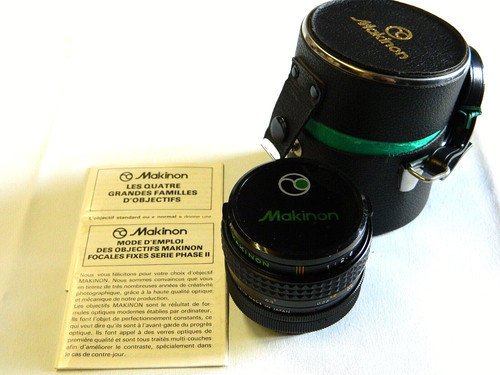 Objectif photo makinon 55mm - photo,
