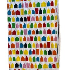Ikea Hemlangtan Rare Duvet Cover Rainbow House Stripe Cotton Twin Size Kids