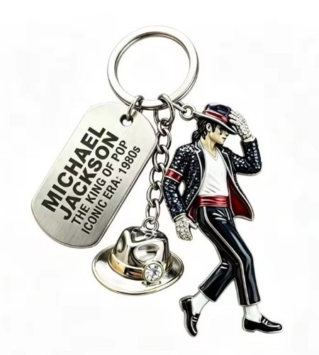 Porte clés michael jackson - porte-clés,