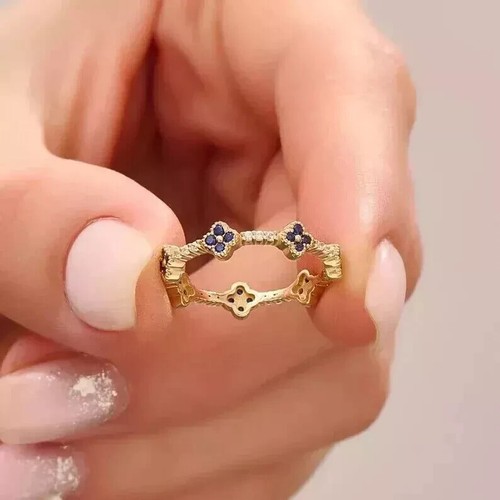 Bague trèfle pour femme - fn, en