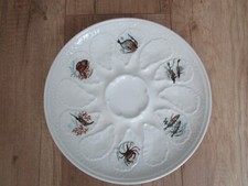 OYSTER DISH / SHELLFISH LIMOGES G.LABESSE DECOR FISH / SHELLFISH