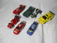 DV12349 LOT OF 7 CARS FOR ELECTRIC CIRCUIT SLOT CAR FOR PARTS
