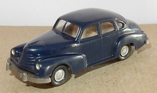 MICRO WIKING HO 1/87 OPEL KAPITAN 51 BLEU FONCE no box