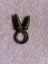 Rare antique dogon ring african, bague grenier, not gold weight 